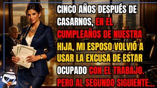 Five years after we got married, on our daughter's birthday, my husband used the...