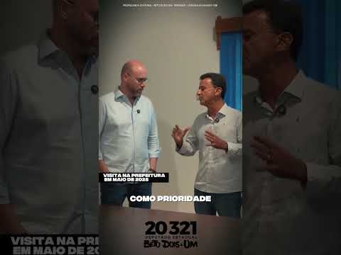 Ouvir as demandas das pessoas e dos municípios #20321 #eleicoes2026 #betodoisaum