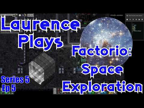 S5-E5 - Back on the Science Train - Laurence Plays Factorio: Space Exploration