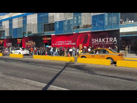 Presupuesto de extranjeros que visitan El Salvador para conciertos de Shakira