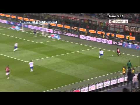 Highlights AC Milan 3-0 Sampdoria - 16/04/2011