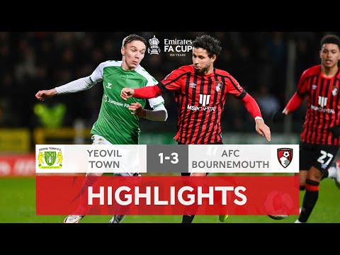 Ruthless Marcondes Bag Hat-Trick!  | Yeovil Town 1-3 AFC Bournemouth | Emirates FA Cup 2021-22