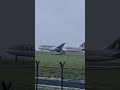 Qatar Landing At Dublin Airport Ireland