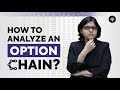 How To Analyze An Option Chain Option Trading CA Rachana Ranade