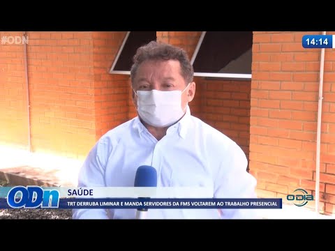 Justiça do Trabalho determina retorno de funcionários da saúde afastados 24 05 2021