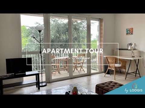 Apartment Tour // Furnished  35.1m2 in Toulouse – Ref : 1T122631