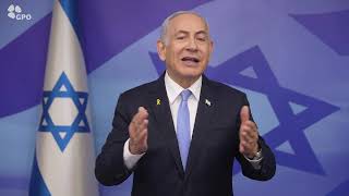 ראש הממשלה נתניהו: "שום החלטה אנטי ישראלית מקוממת לא תמנע ממני להמשיך להגן בכל דרך על המדינה שלנו" (עדכוני משרד ראש הממשלה) - התמונה מוצגת ישירות מתוך אתר האינטרנט יוטיוב. זכויות היוצרים בתמונה שייכות ליוצרה. קישור קרדיט למקור התוכן נמצא בתוך דף הסרטון