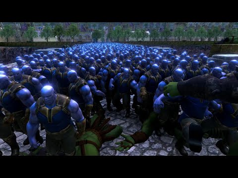 3000 THANOS VS 20000 HULK - Ultimate Epic Battle SimulatoR