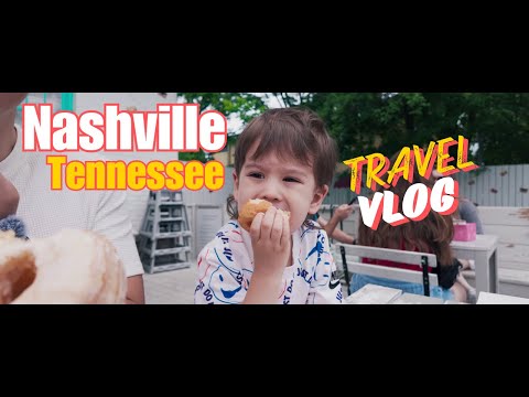 Visiting Nashville Tennessee for the first time! - cinematic family travel vlog with a toddler