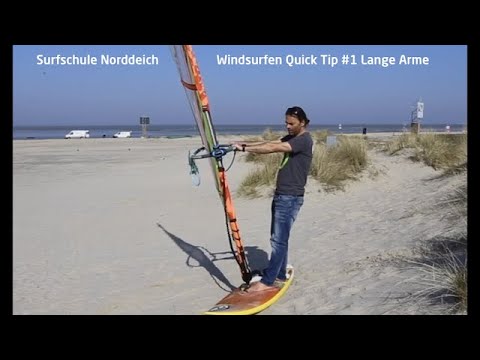 Windsurfen Quick Tip #1 Lange Arme