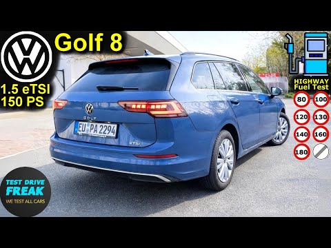 2025 VW Golf 8 Variant 1.5 eTSI (150 PS) TEST DRIVE 🚗 Fuel Consumption & Performance Review