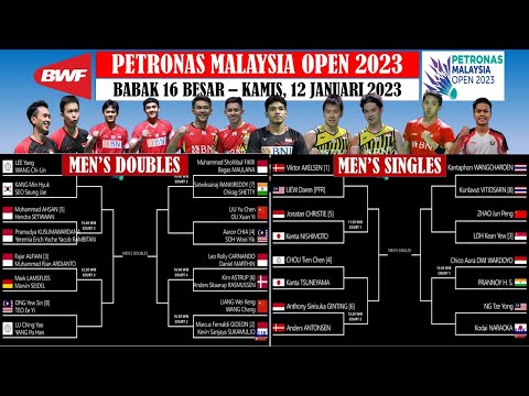 🔴 PETRONAS MALAYSIA OPEN 2023 R16 | JONATAN CHRISTIE vs KENTA NISHIMOTO