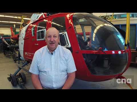 Twin Engine Helicopter Donation to CNA