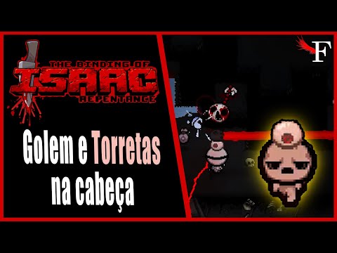 Os Trinkets do GOLEM são muito FORTES - The Binding of Isaac Repentance - #696 PTBR