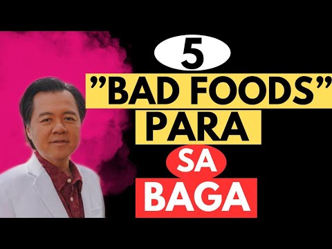 5 "Bad Foods" para sa Baga. - By Doc Willie Ong (Internist and Cardiologist)