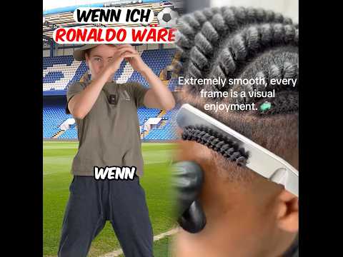 Ich als Ronaldo!⚽