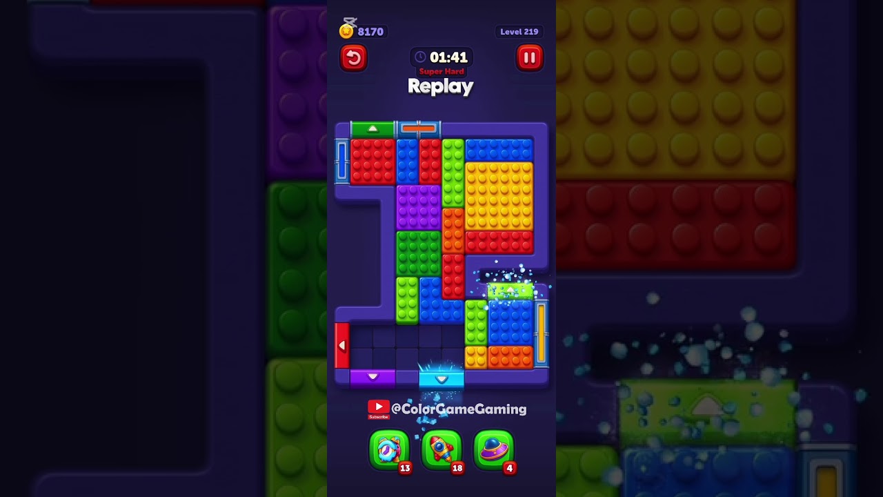 Block Out Level 219 thumbnail