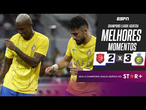 COUTINHO FAZ DOIS, MAS TALISCA ANOTA HAT-TRICK, E AL NASSR VENCE O AL DUHAIL | Melhores Momentos