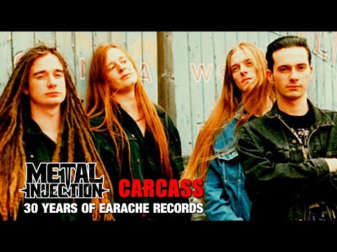 CARCASS Behind The Scenes Stories - 30 Years Of Earache | Metal Injection