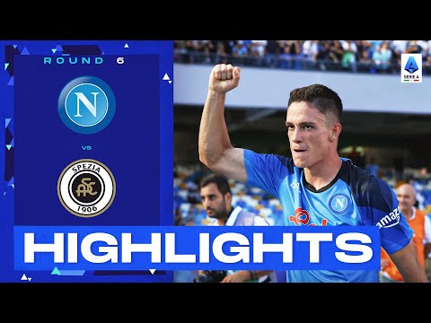 Napoli-Spezia 1-0 | Raspadori gets off the mark with Napoli: Goal & Highlights | Serie A 2022/23