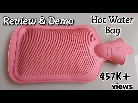 Rubber hot water bag 2l, Hot water bag for pain relief, Leakproof hot water bag