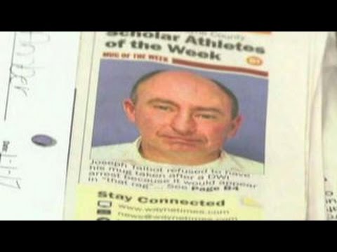 Busted Newspapper