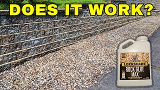 Does Landscape Glue Work on Rocks