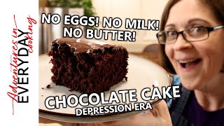 Depression Cake: A Deliciously Simple Recipe from Hard Times - (No eggs, no butter, no milk!)
