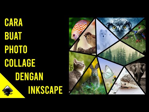 How to Make a Photo Collage with inkscape - Inkscape tutorial #10