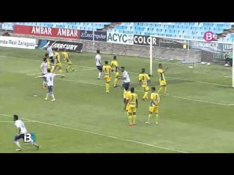 Gol Jaime Isuardi. Zaragoza B 3 - Atco Baleares 2. 2ªB Grupo 3. 14/15