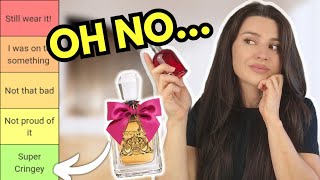Ranking fragrances I used to wear! 