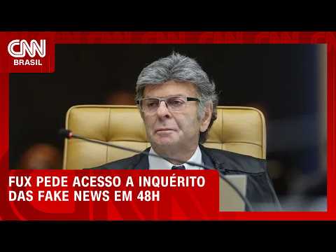 Fux pede acesso a inquéritos de Moraes que podem anular pena de Bolsonaro | HORA H