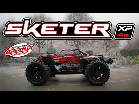 2040 RC - New Team Corally SKETER XP 4s RTR: unboxing, review & first run @ Area Motta skatepark