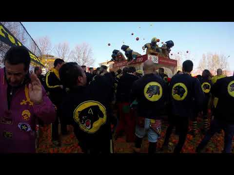 Vincitori 2019 Carnevale d'Ivrea Pantera Nera