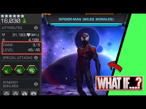 What If .... We Rank 3 a 6 Star Miles Morales at Sig 200 | Marvel Contest of Champions