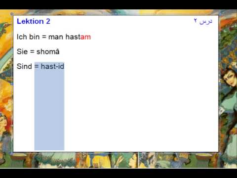 Learn Persian, Lesson 2