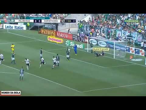 Gol do Danilo Avelar contra o Palmeiras FINAL Palmeiras 0 x 1 Corinthians