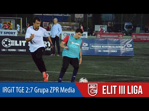 IRGiT TGE 2:7 Grupa ZPR Media - ELIT III Liga WIOSNA 2016