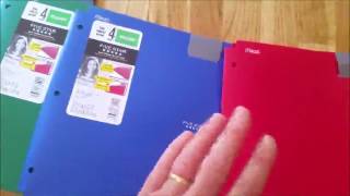 Five Star Pocket Folders, Fantastic folders that hold a lot!
