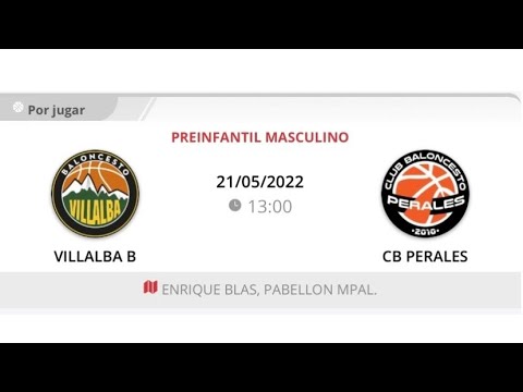 Preinfantil masc B VILLALBA - PERALES CB