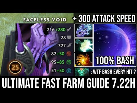 NEW Farming & Jungle Guide in 7.22h Void | Crazy 100% Perma Bash + 300 Attack Speed & Free Cleave