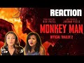 MONKEY MAN TRAILER 2 Reaction Breakdown Dev Patel Jordan Peele JOHN WICK MEETS FIGHT CLUB