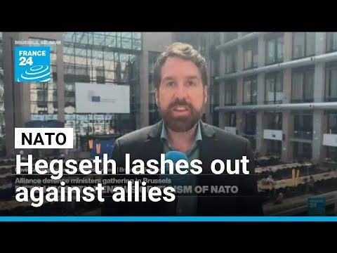Hegseth lashes out against European Nato allies ahead of summit