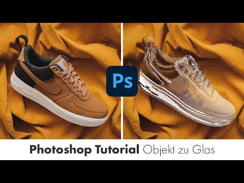 Photoshop Tutorial –Objekt zu Glas (deutsch)