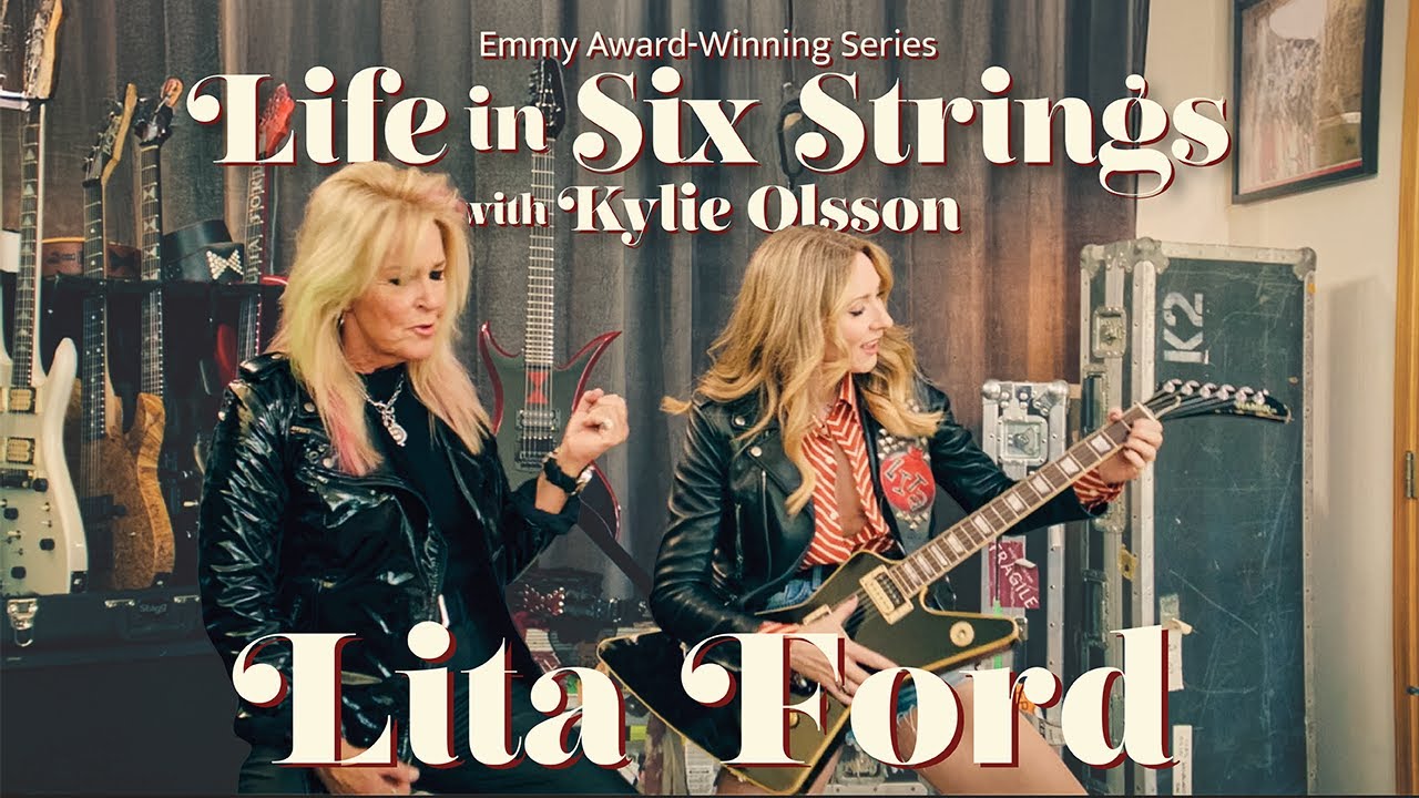 NEW EPISODE: EXPLORING LITA FORD&rsquo;S DESERT SANCTUARY | LIFE IN SIX STRINGS - YouTube