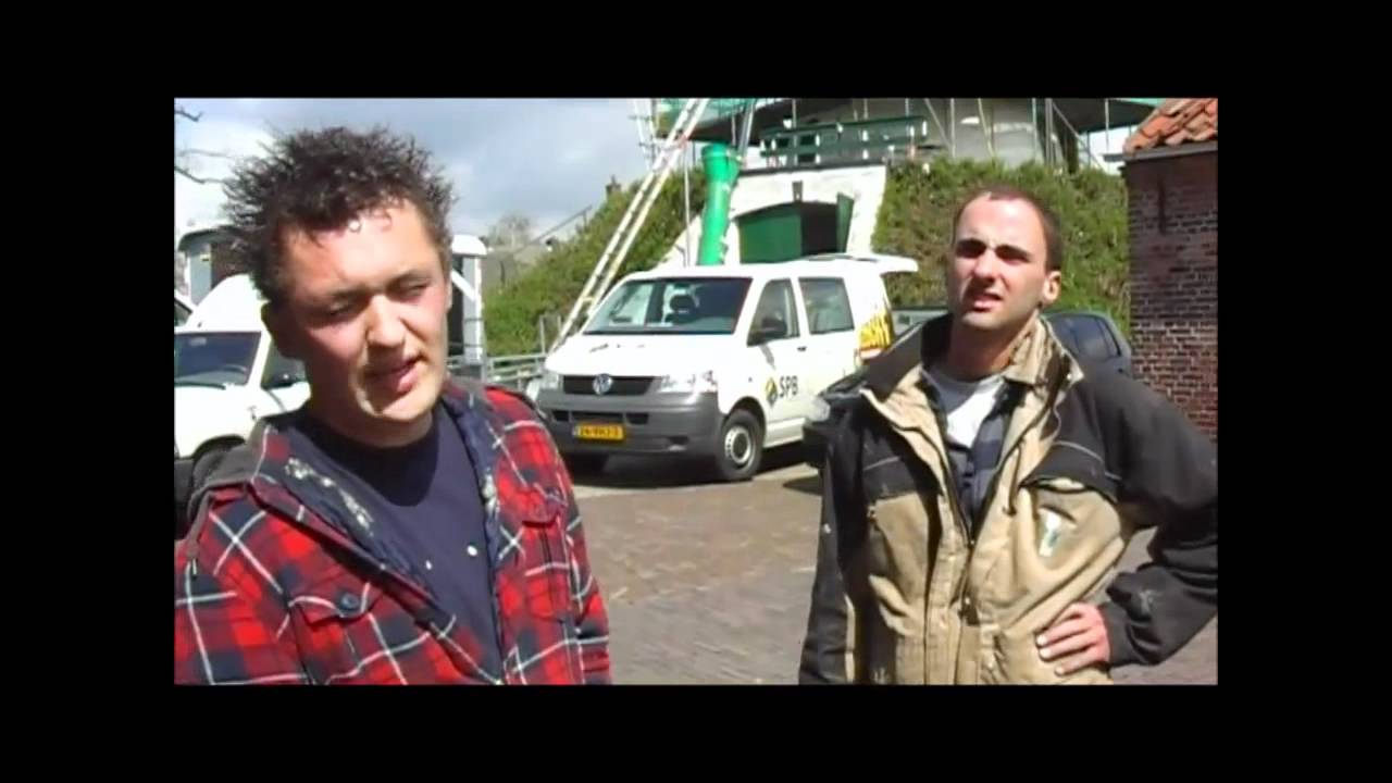 restauratie Sint Antoniusmolen in Halsteren.mp4