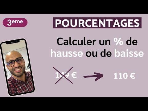 Calculate a percentage increase or decrease.