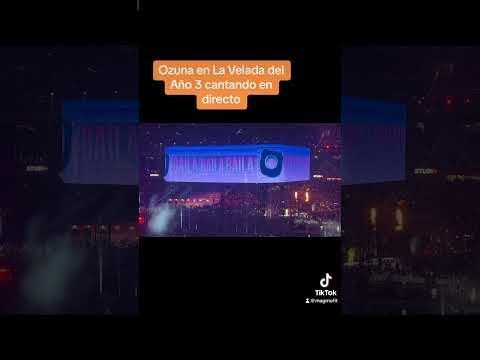 OZUNA cantando en La VELADA DEL AÑO 3 #shorts