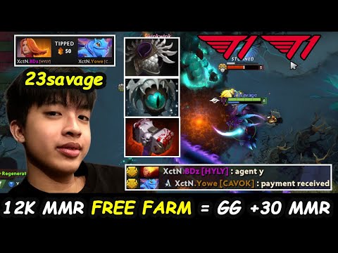 23savage Spectre 12K MMR - Strong Lane Free Farm Easy MMR