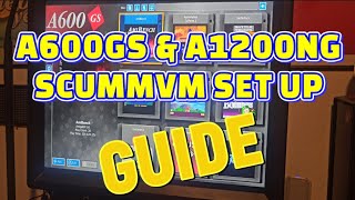 A600GS & A1200NG SCUMMVM Setup Guide | Add Your Games & Play Instantly!